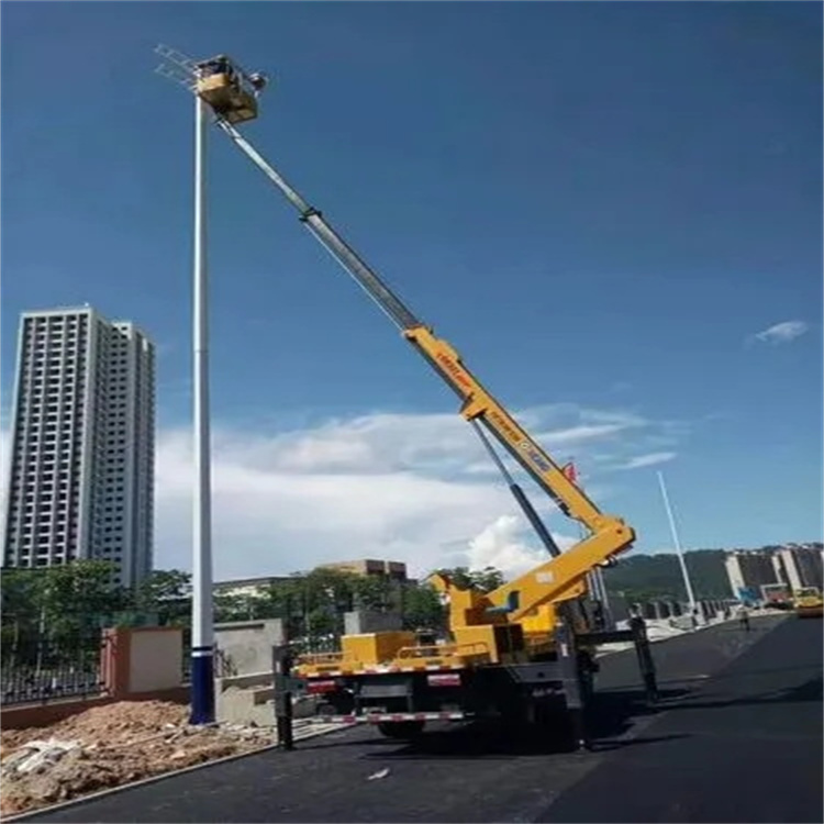 新沂维修路灯的曲臂升降车出租